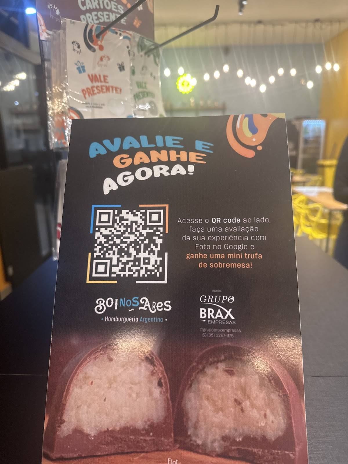 BoiNosAres Hamburgueria Argentino-Brasileira cardápio