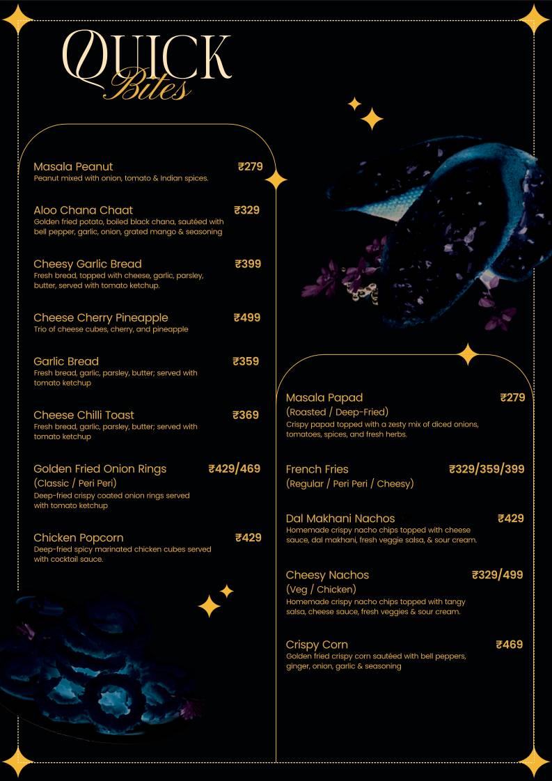 Bombay Bistro menu