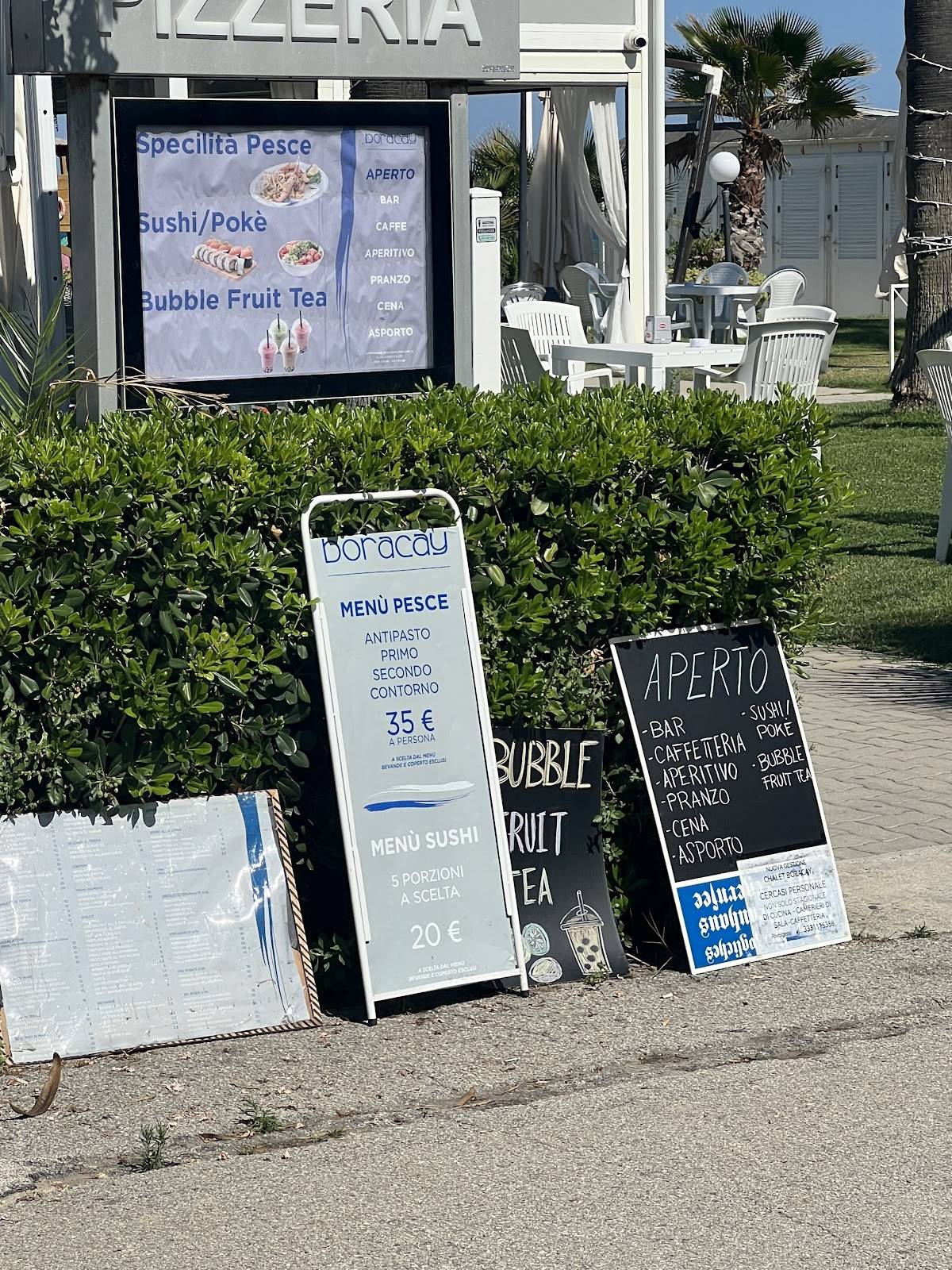 Menu di Boracay Chalet 