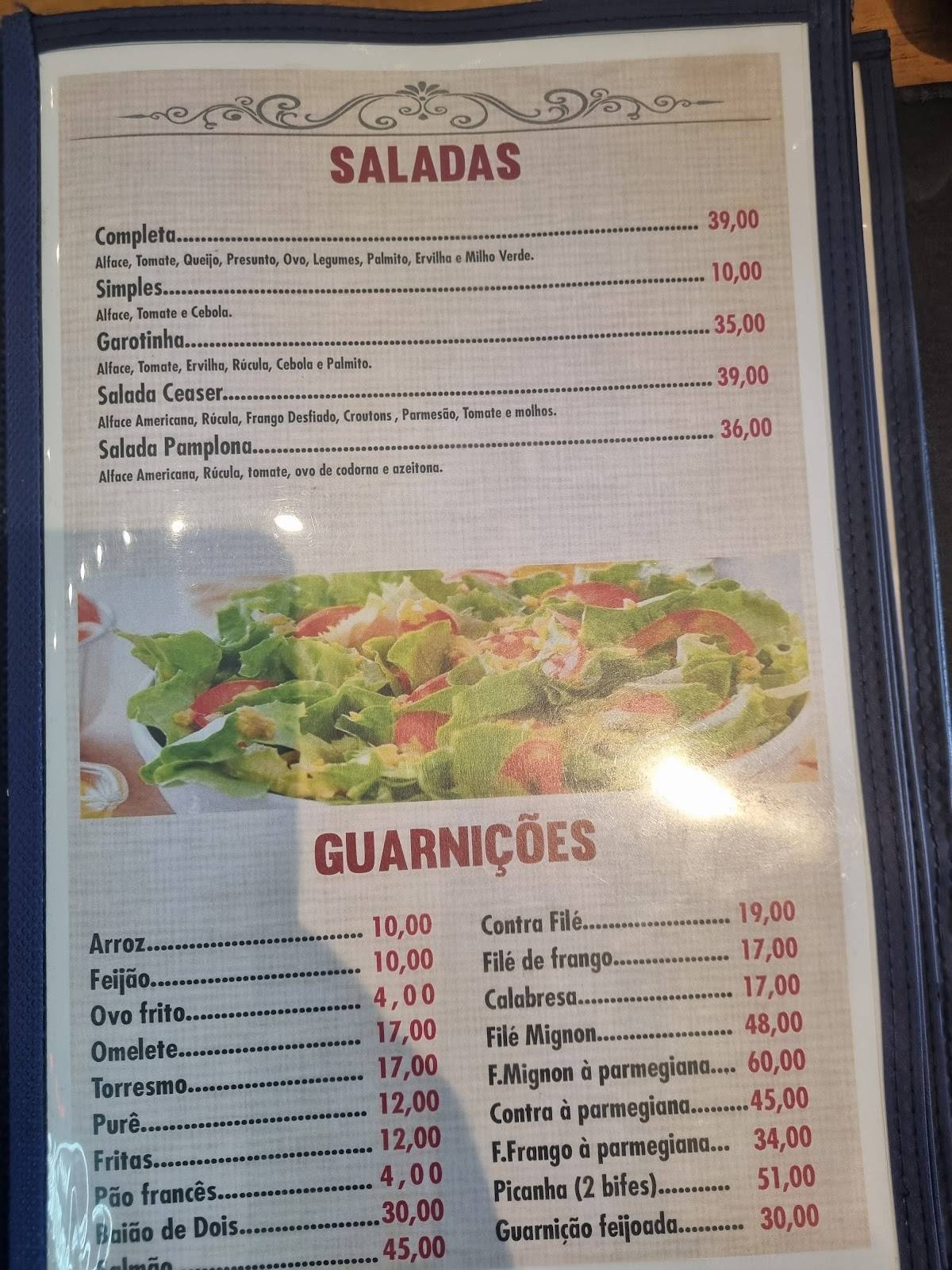 Boteco Garotinha cardápio