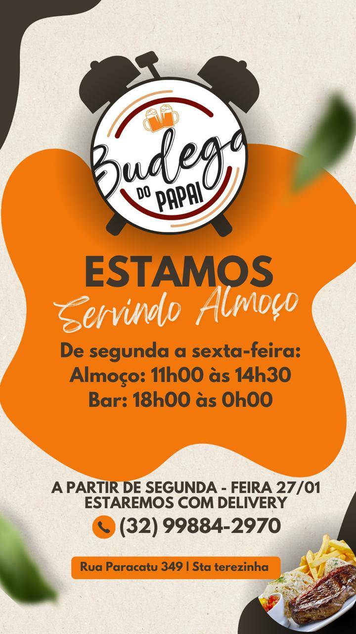 Budega do Papai cardápio