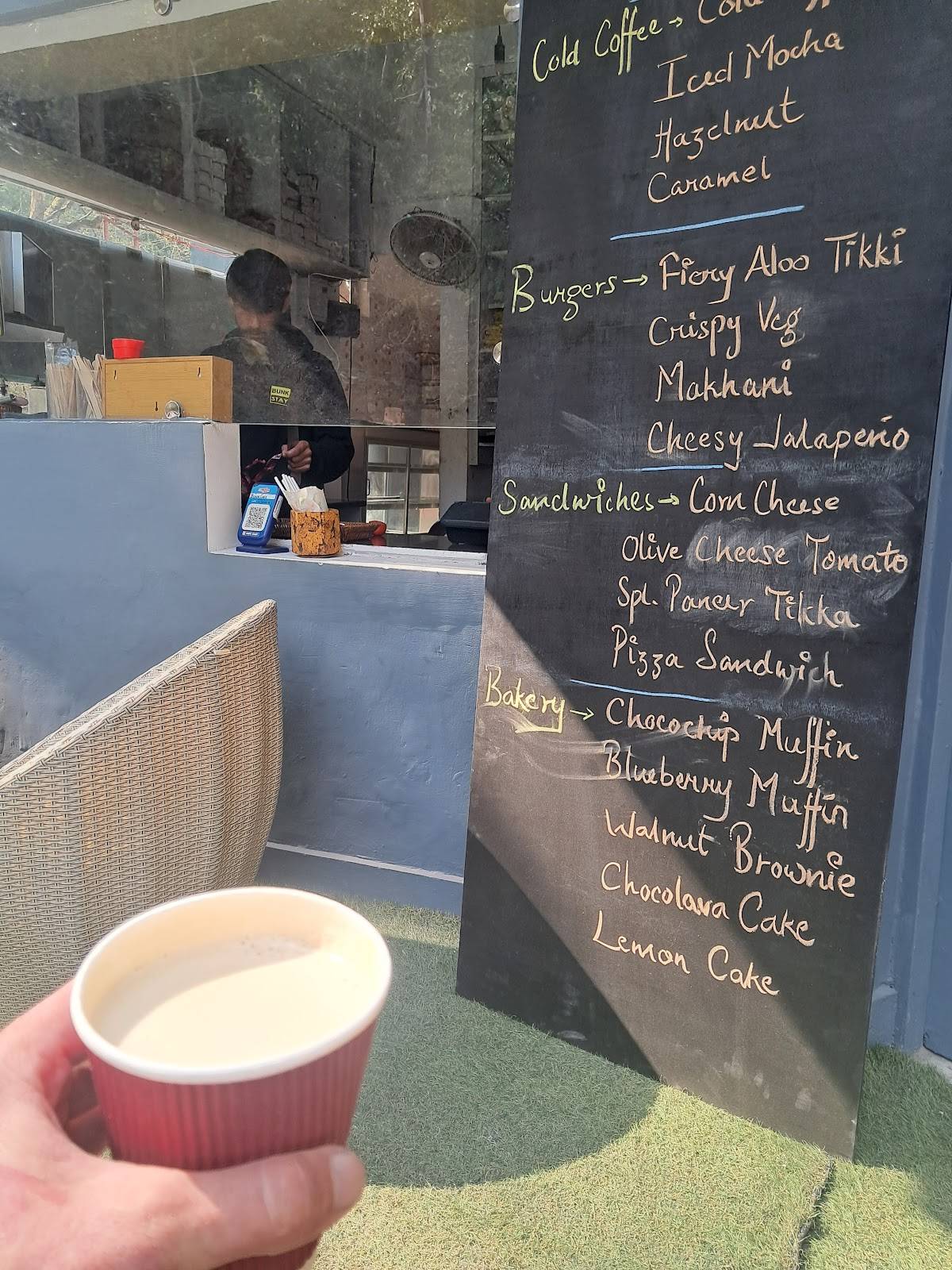 Bunk Stay Hostel & Yoga menu