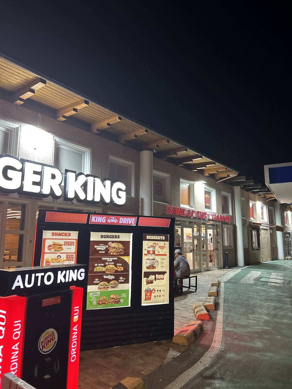 Menu di Burger King 
