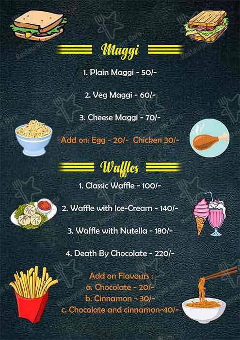 Cafe 7 ATE 9 menu