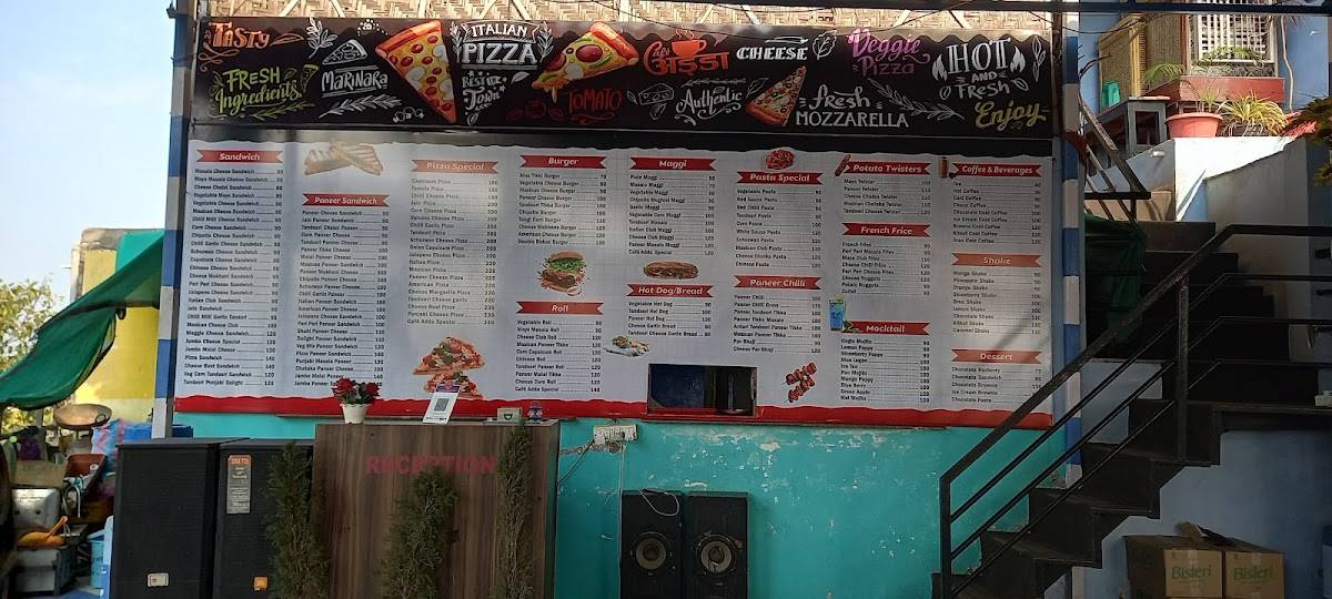 Cafe Adda menu