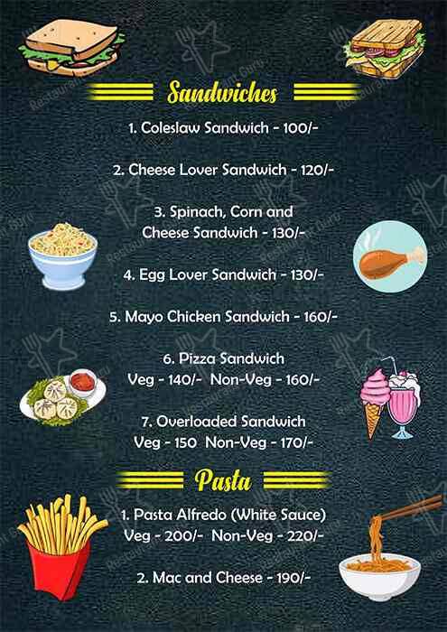 Cafe 7 ATE 9 menu