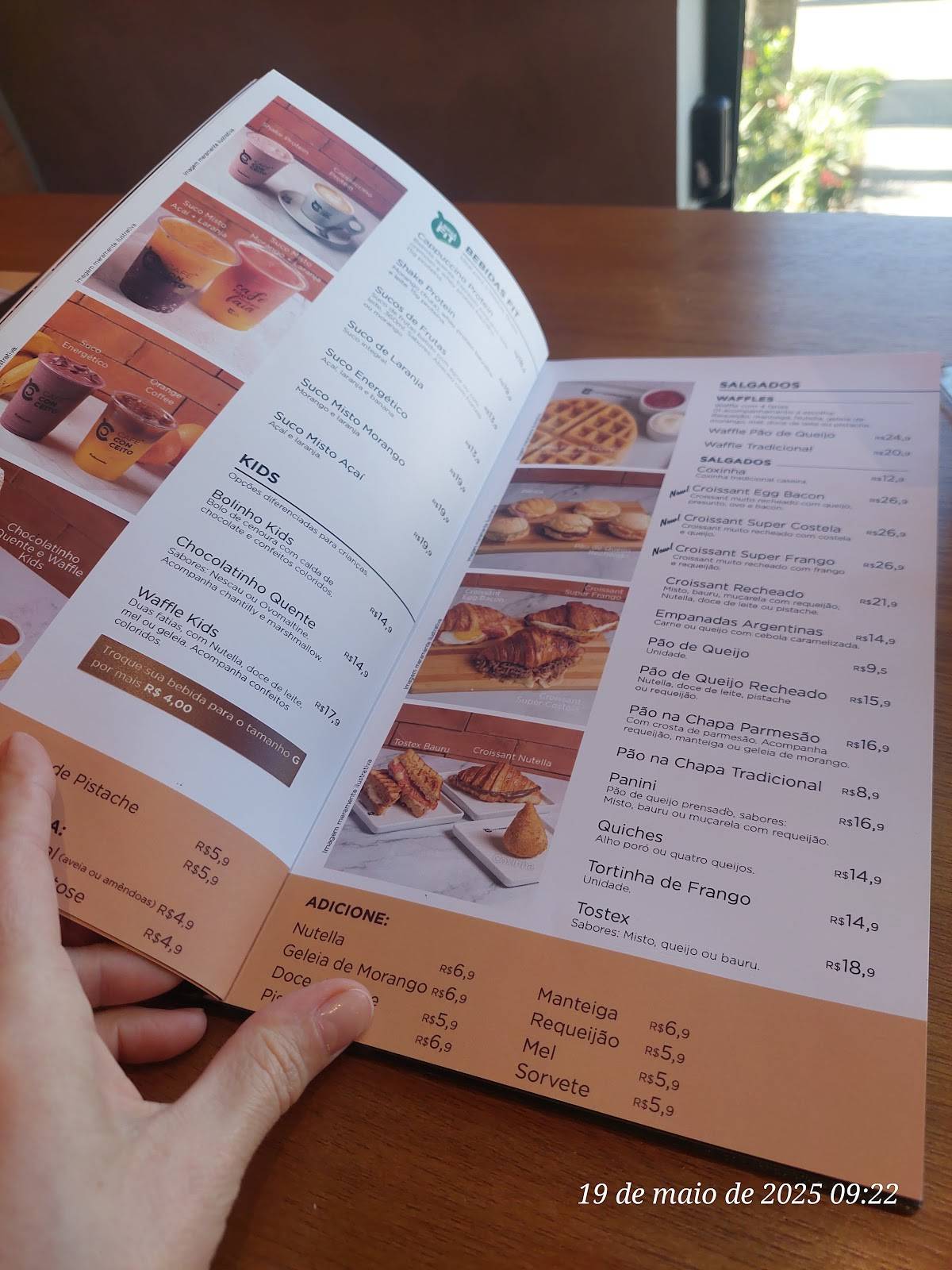 Café Conceito Ribeirão Preto cardápio