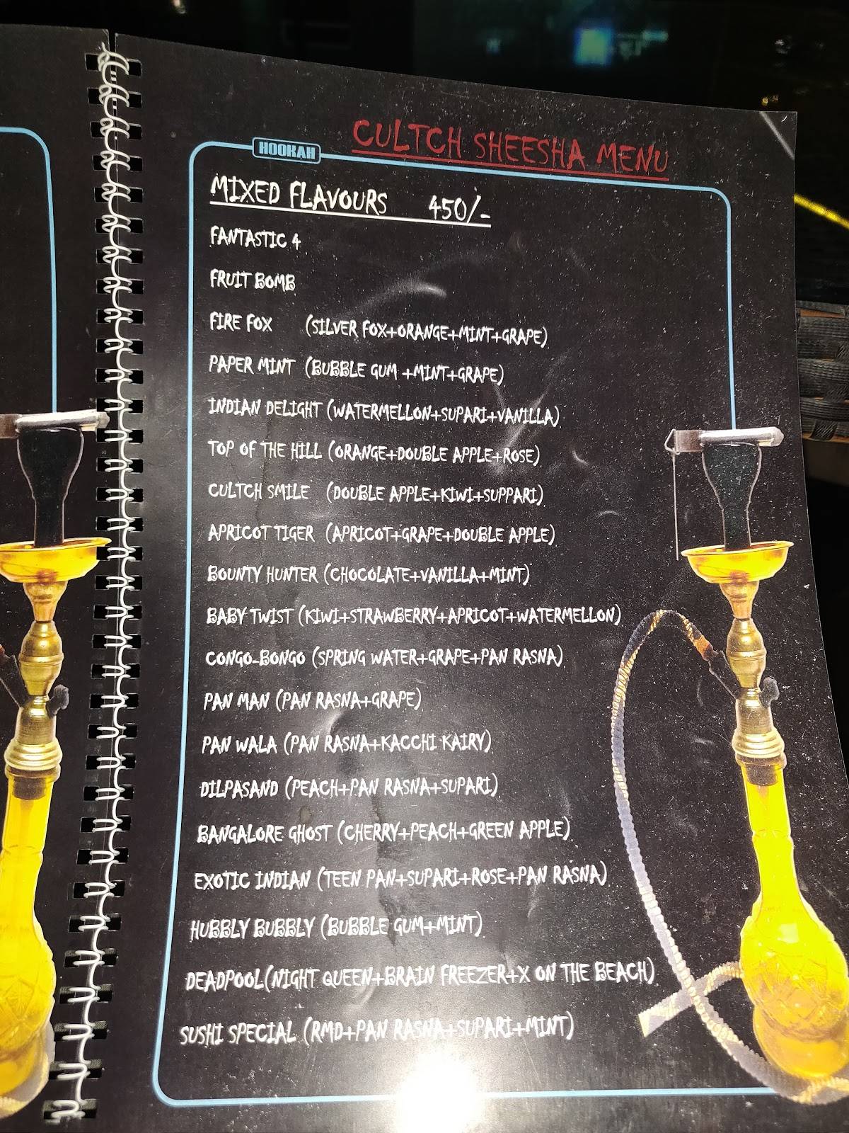 Menu At Cafe Ignite Bengaluru