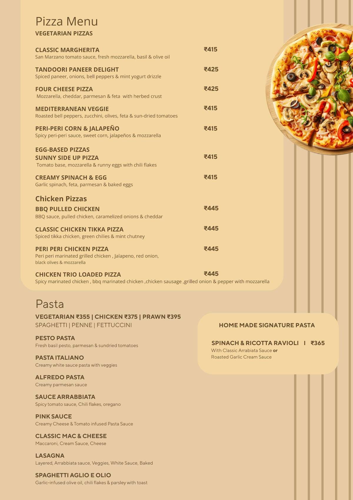 Iris Café & Kitchen, JP Nagar menu