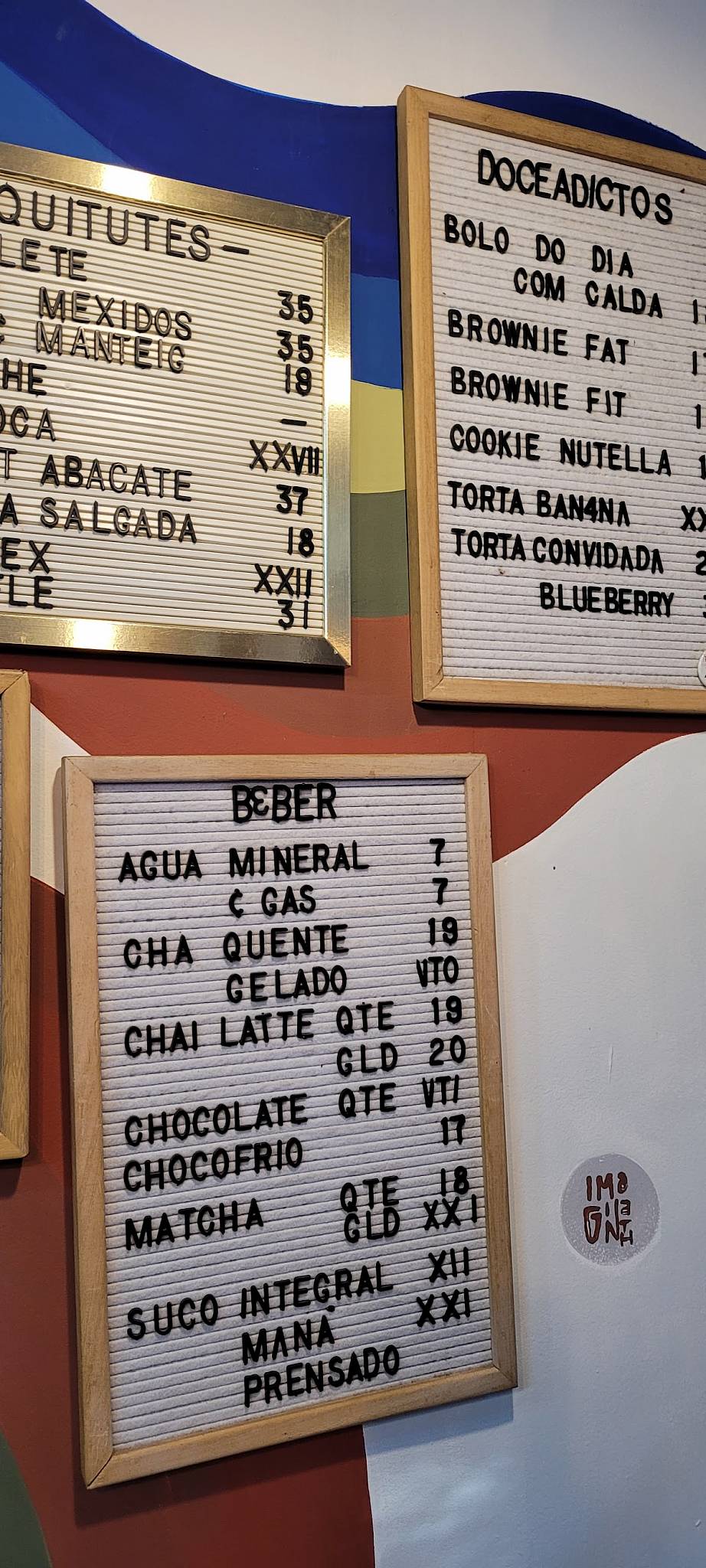 Café Manacá cardápio