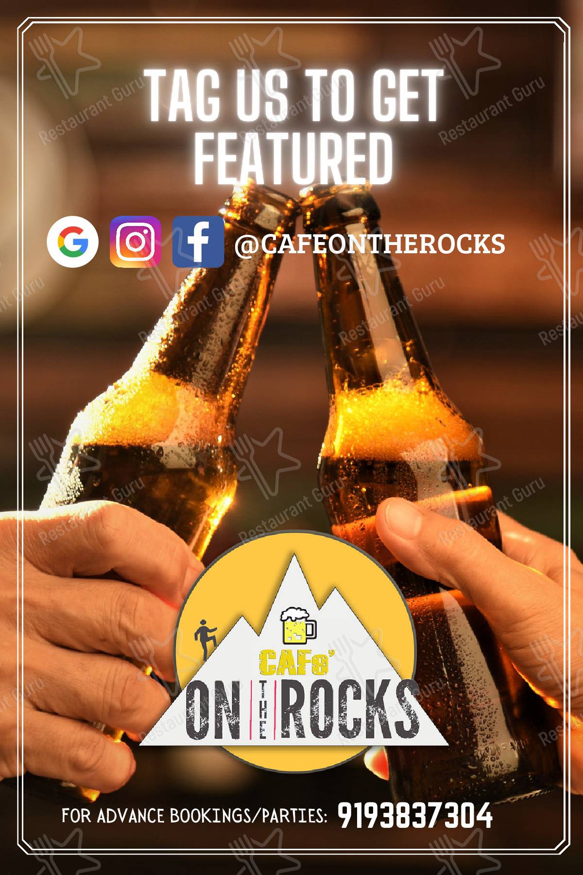 Cafe On the Rocks Pithoragarh menu