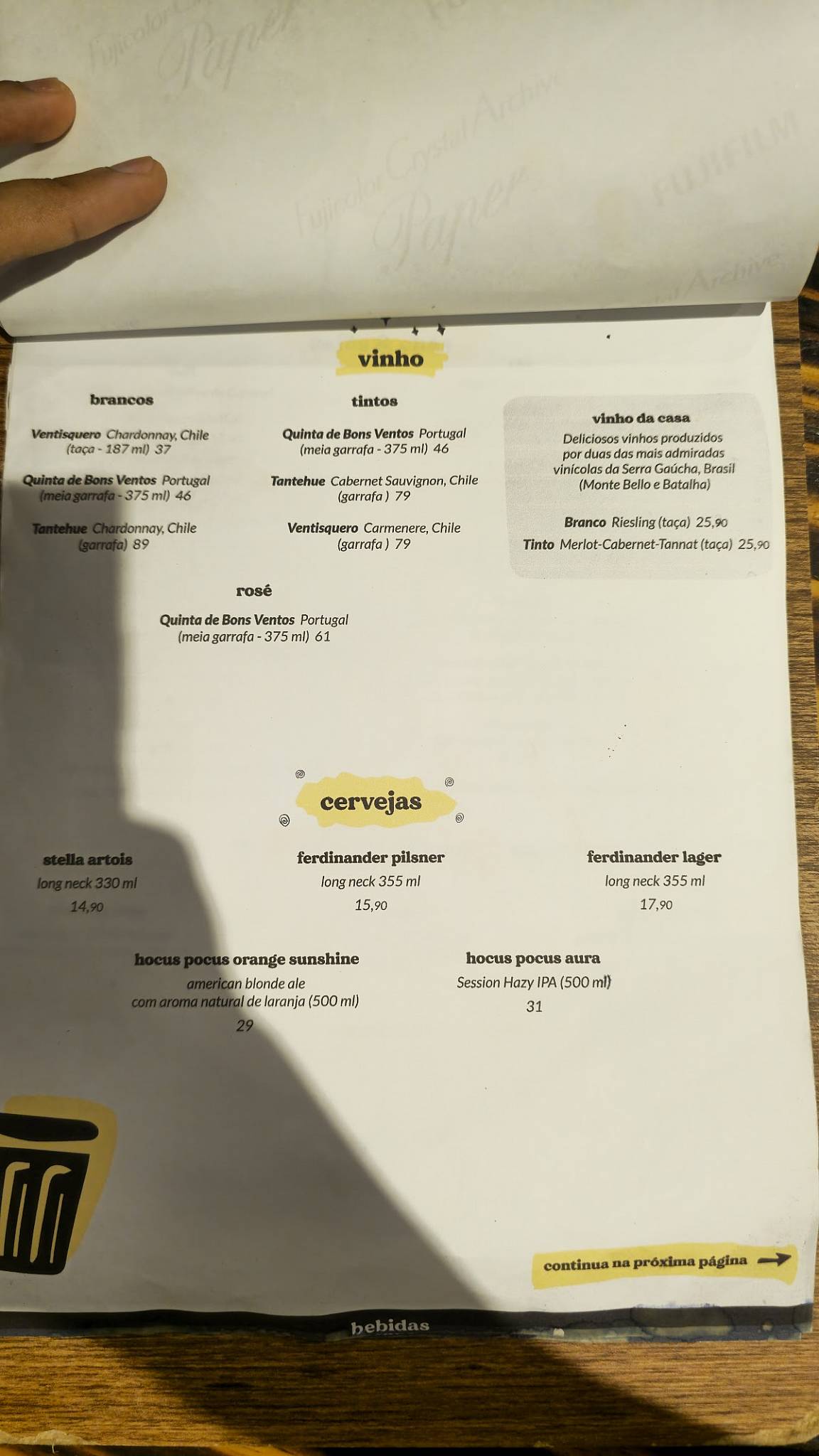 SOVA Natural cardápio