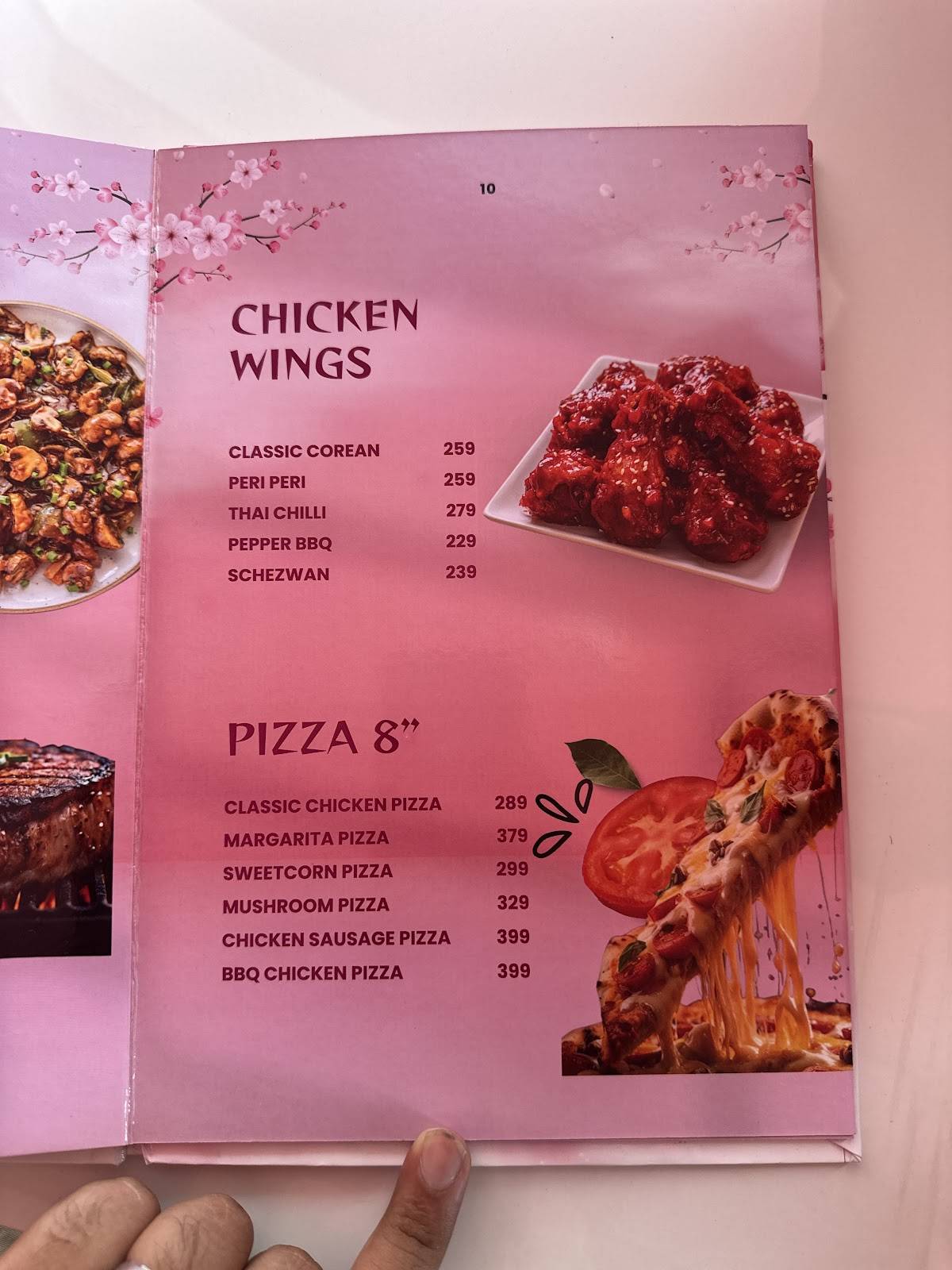 lavesta pink cafe menu
