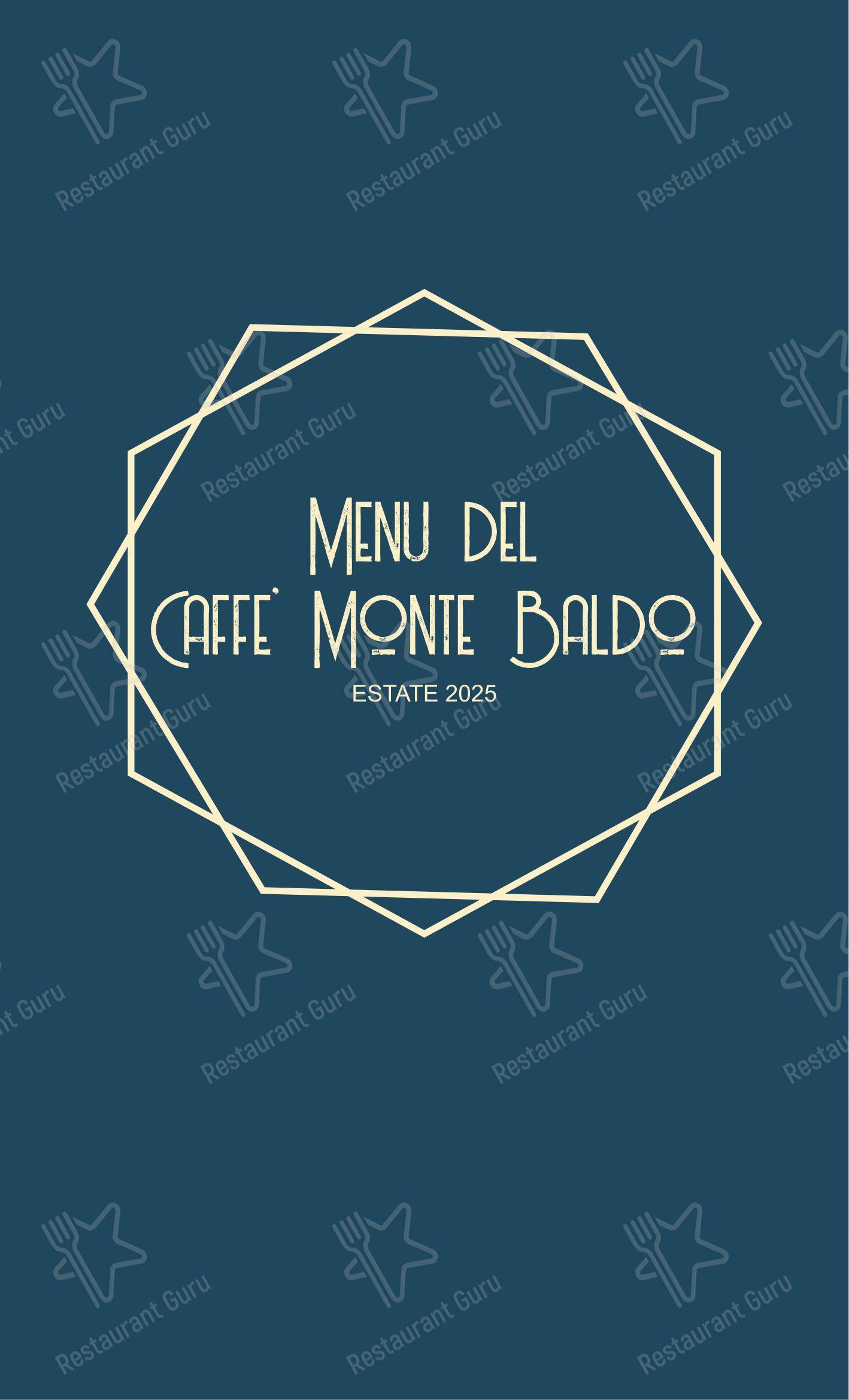 Menu per Caffè Monte Baldo pub & bar