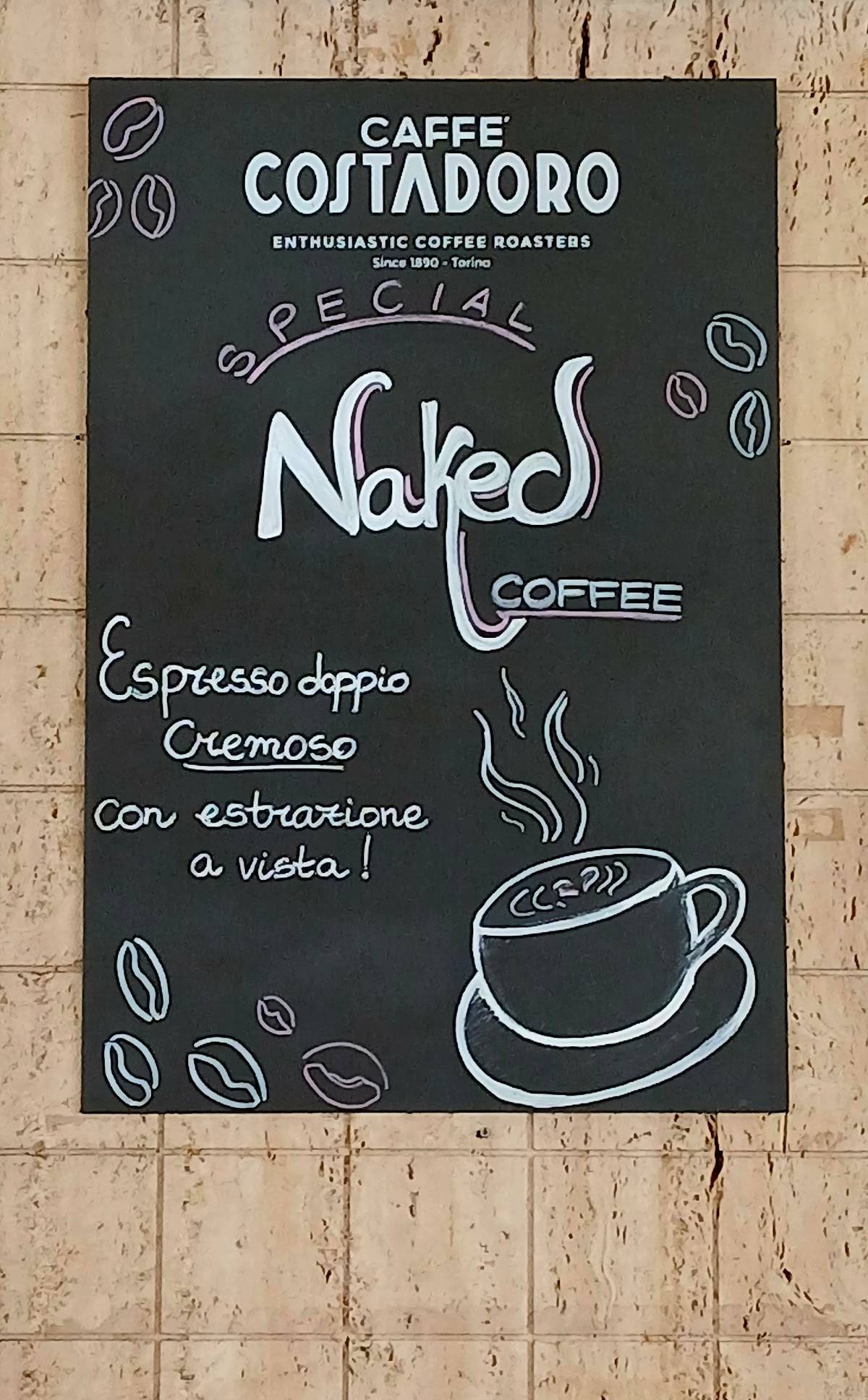 Menu di Caffetteria Manduca 