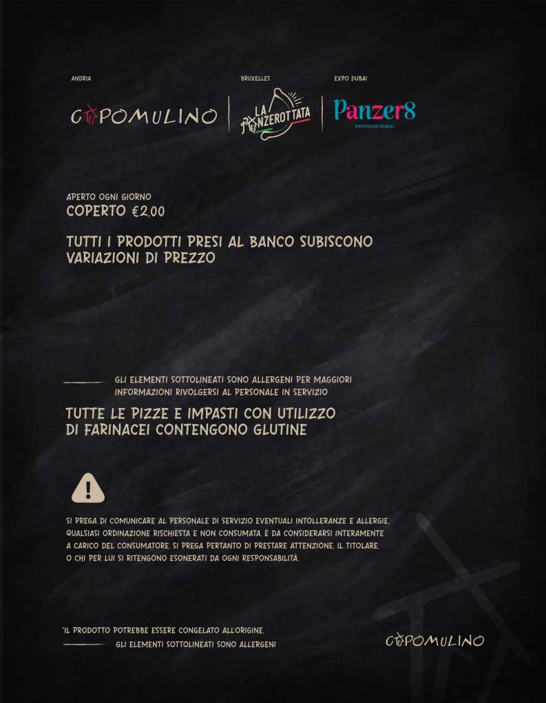 Menu di Capomulino 