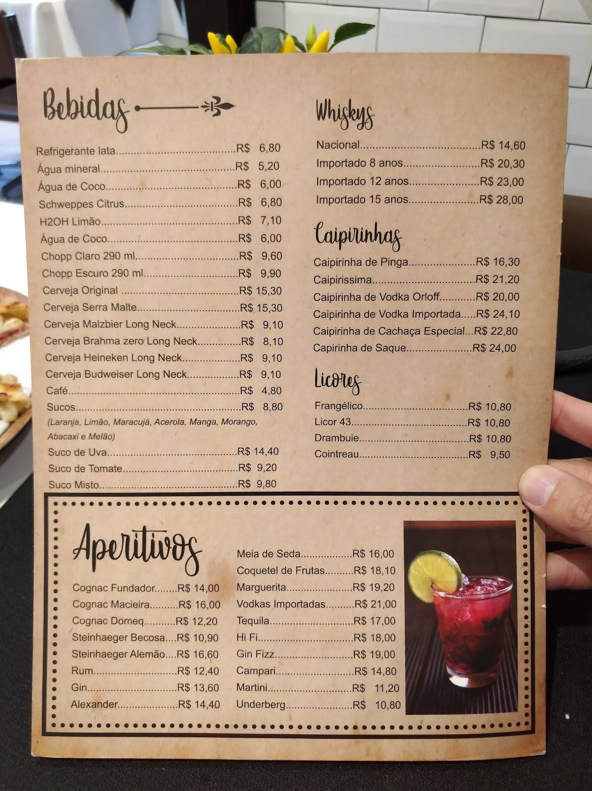 Carlitos Pizzaria cardápio