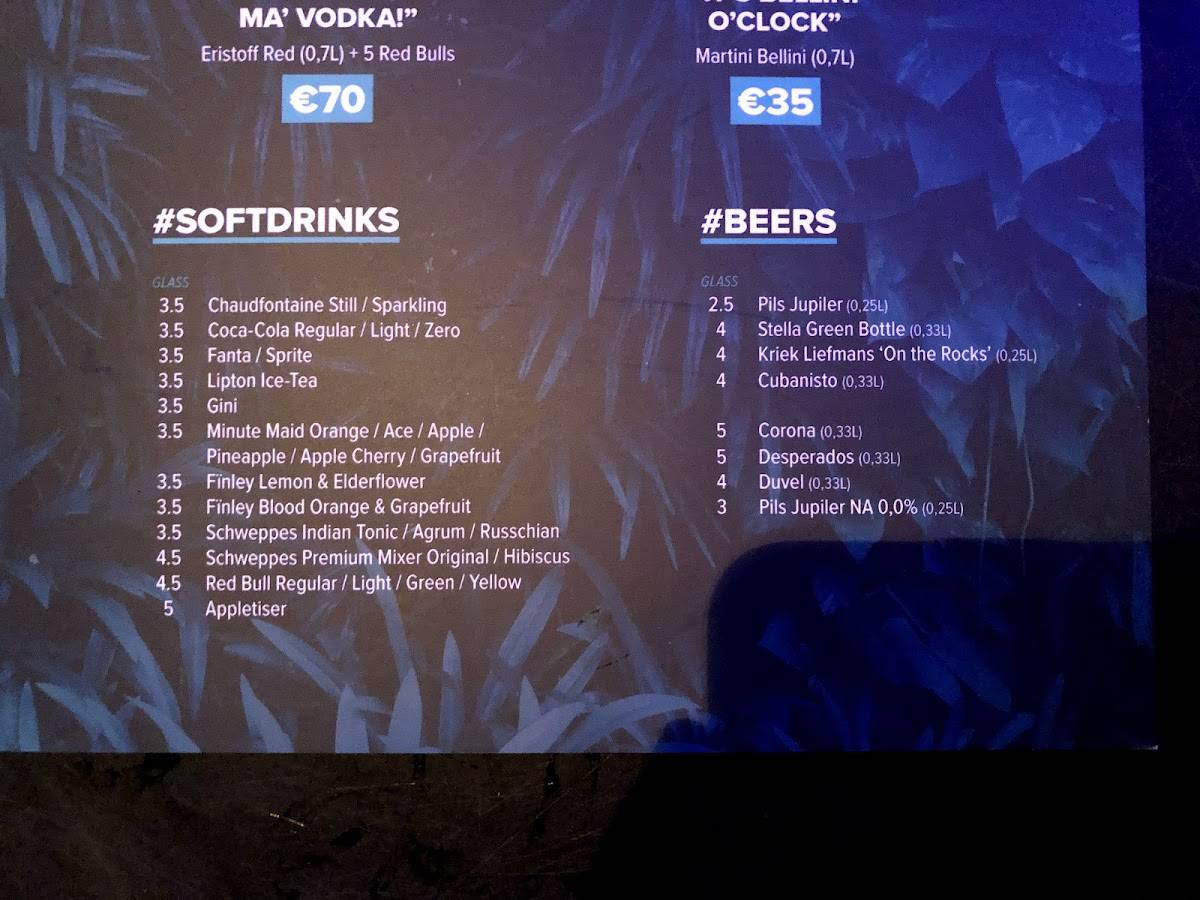Menu de Carré