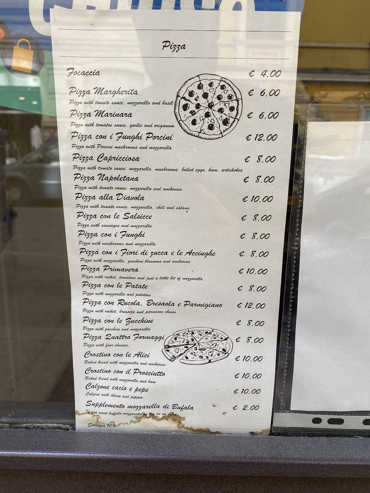 Menu di Ristorante Casa Mia 