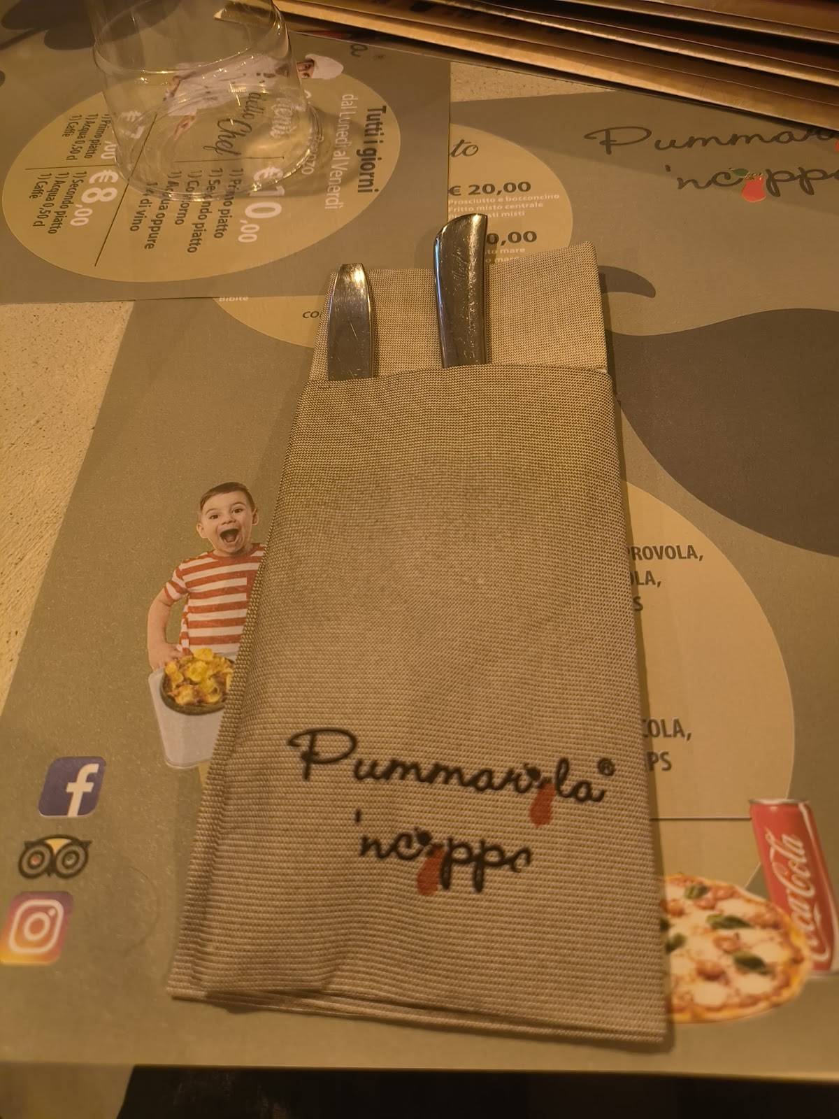 Menu di Pummarola 'ncoppa Cava de' Tirreni 