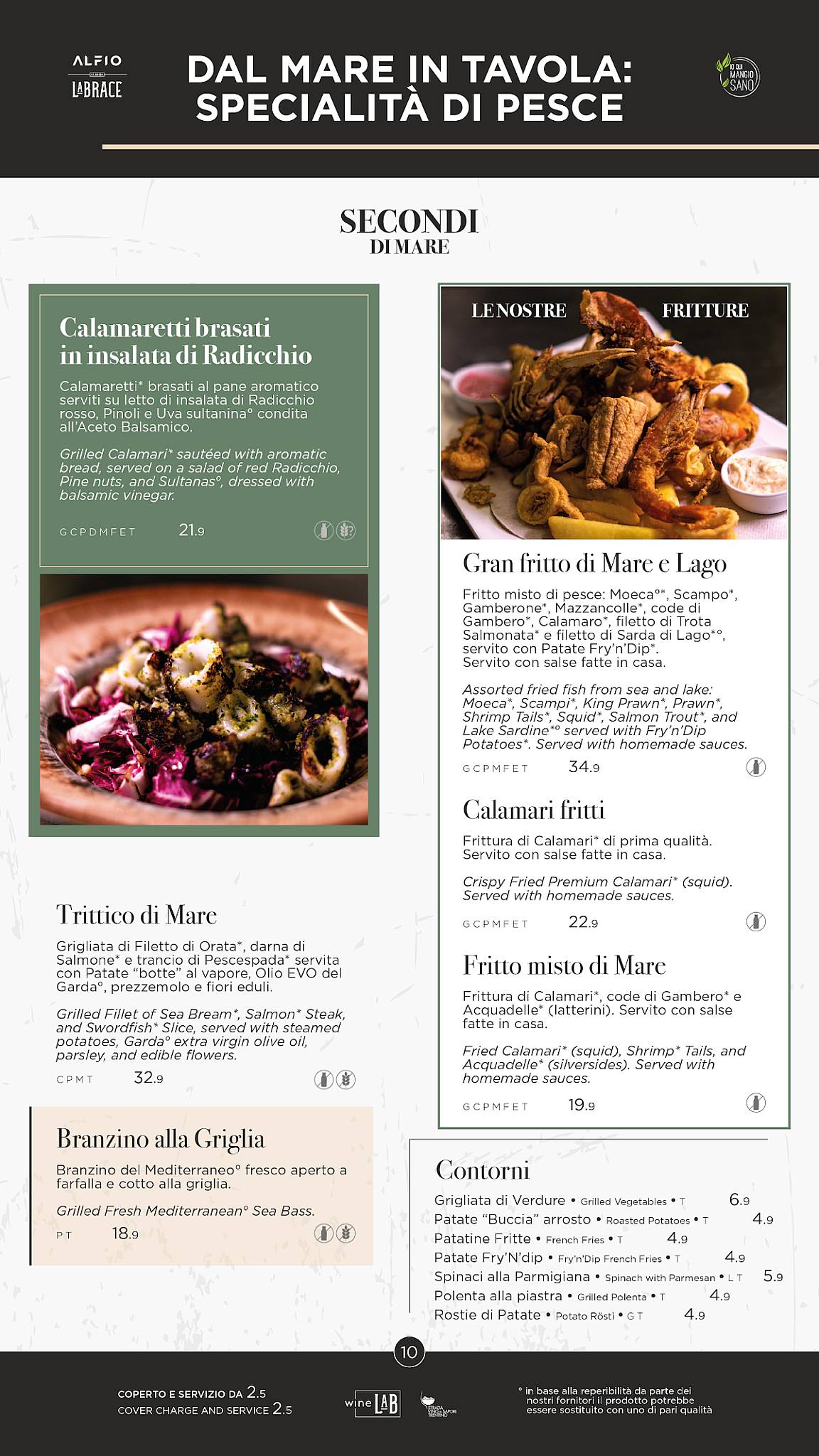 Menu di ALFIO Ristorante Pizzeria Bar 