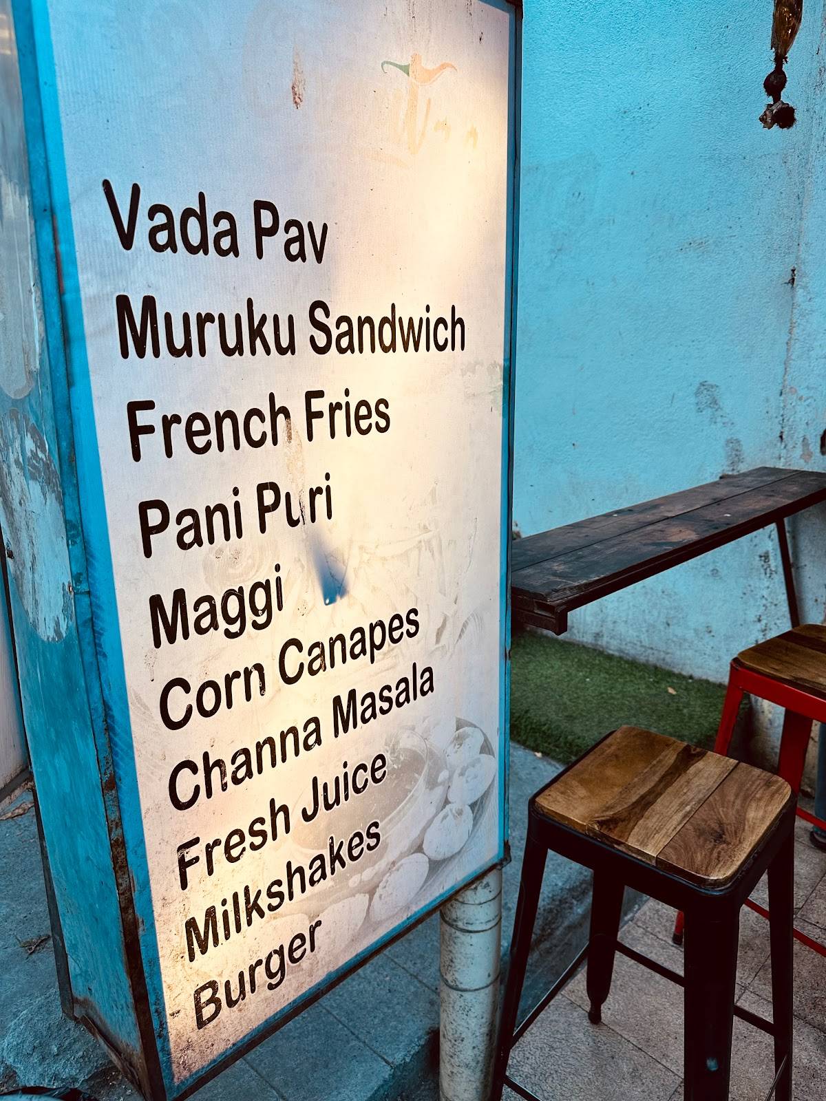 Chaat 2.0 menu
