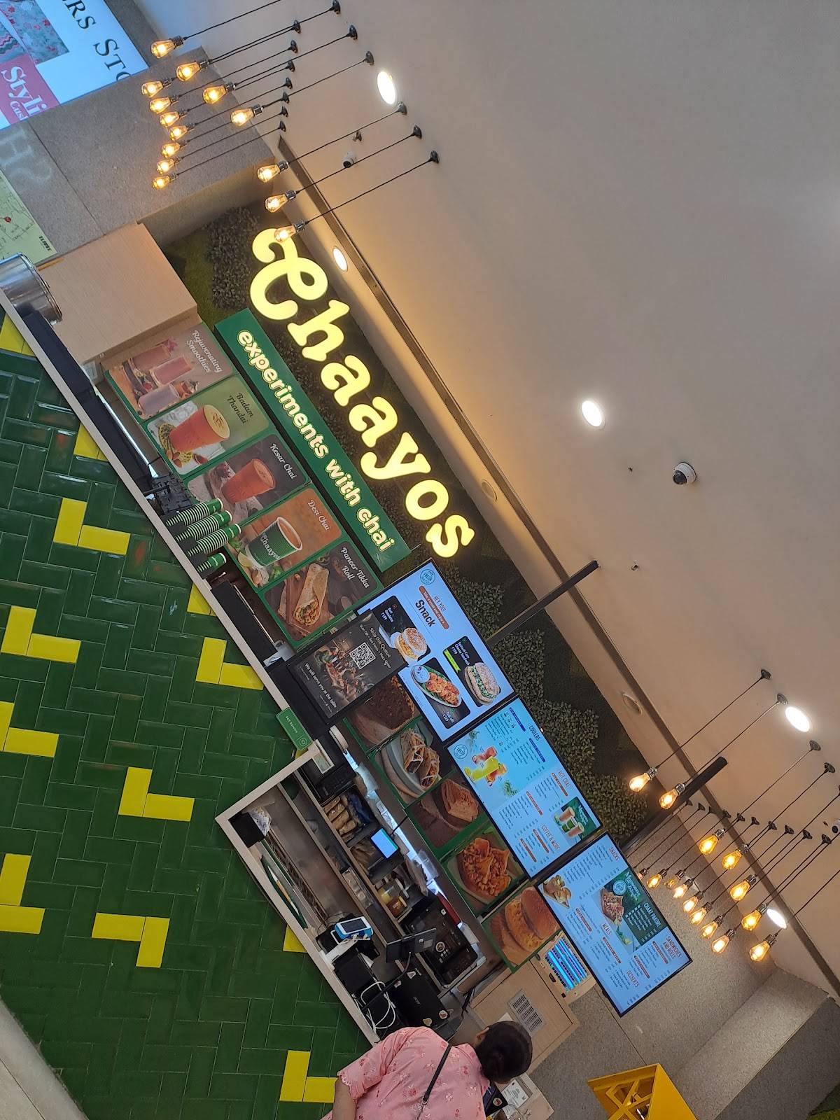 Chaayos Cafe at GF Elante Mall menu