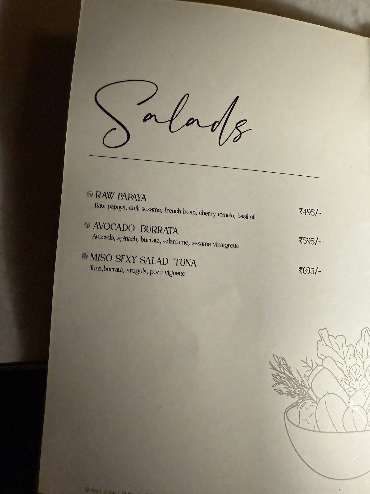 Diablo Chandigarh menu