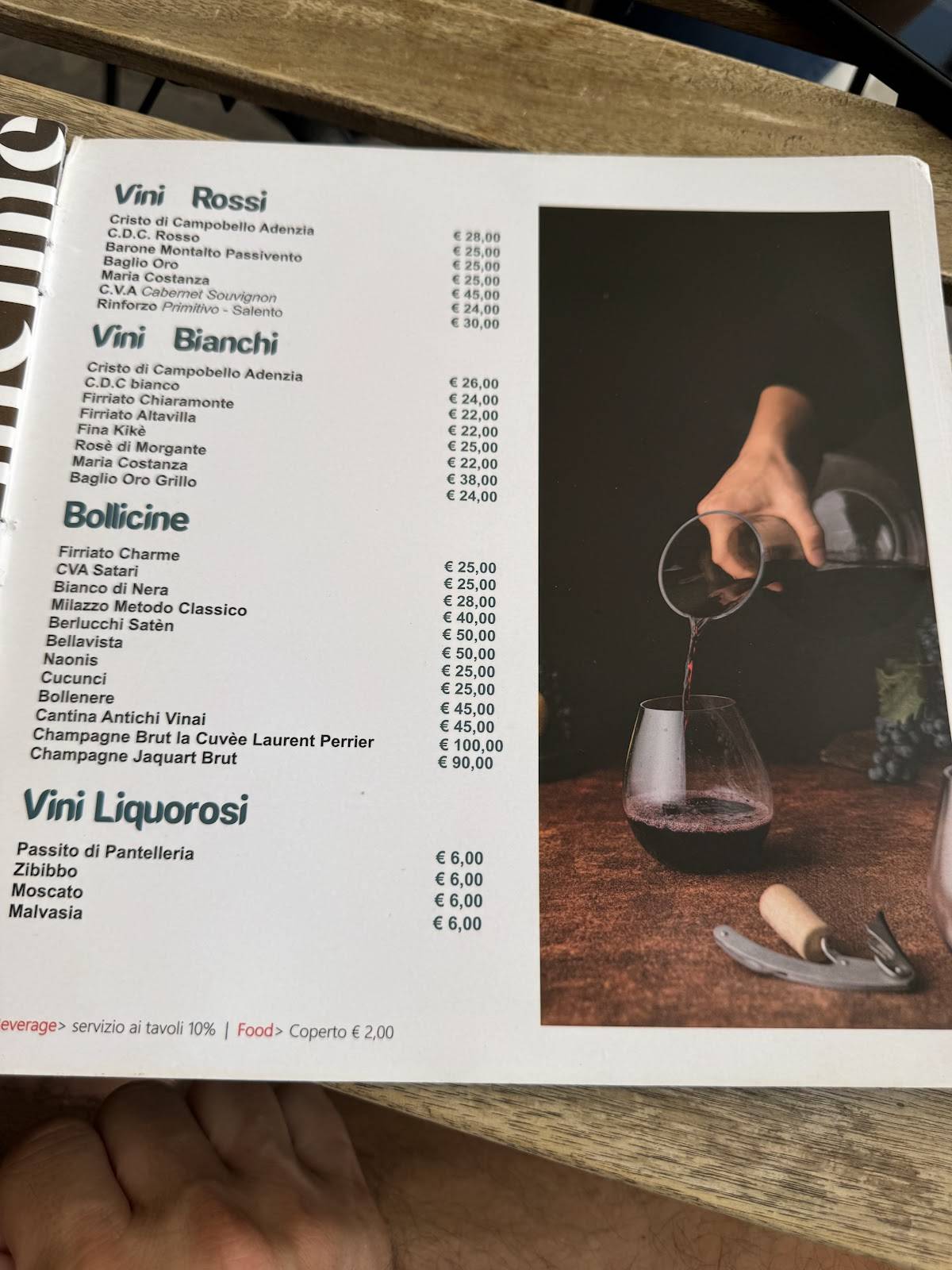 Menu di Chapeau Lounge Bar 