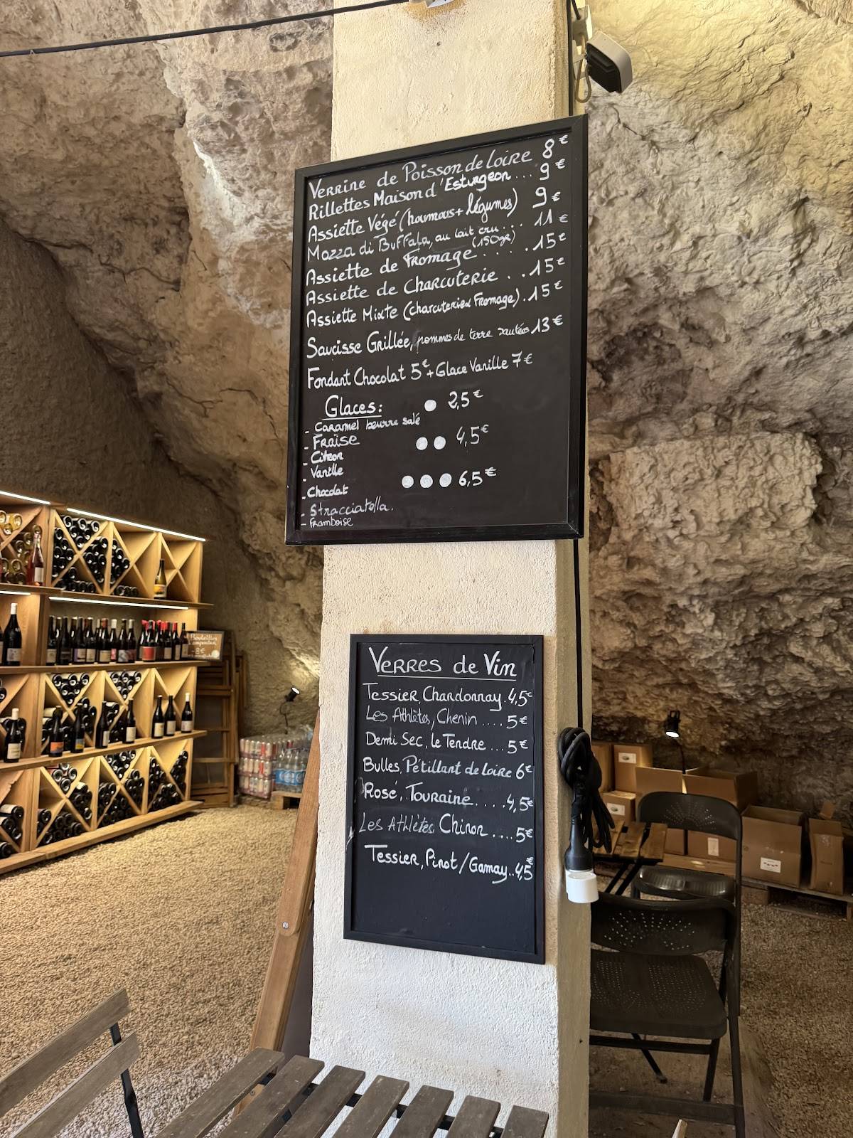 Menu de Sauvage