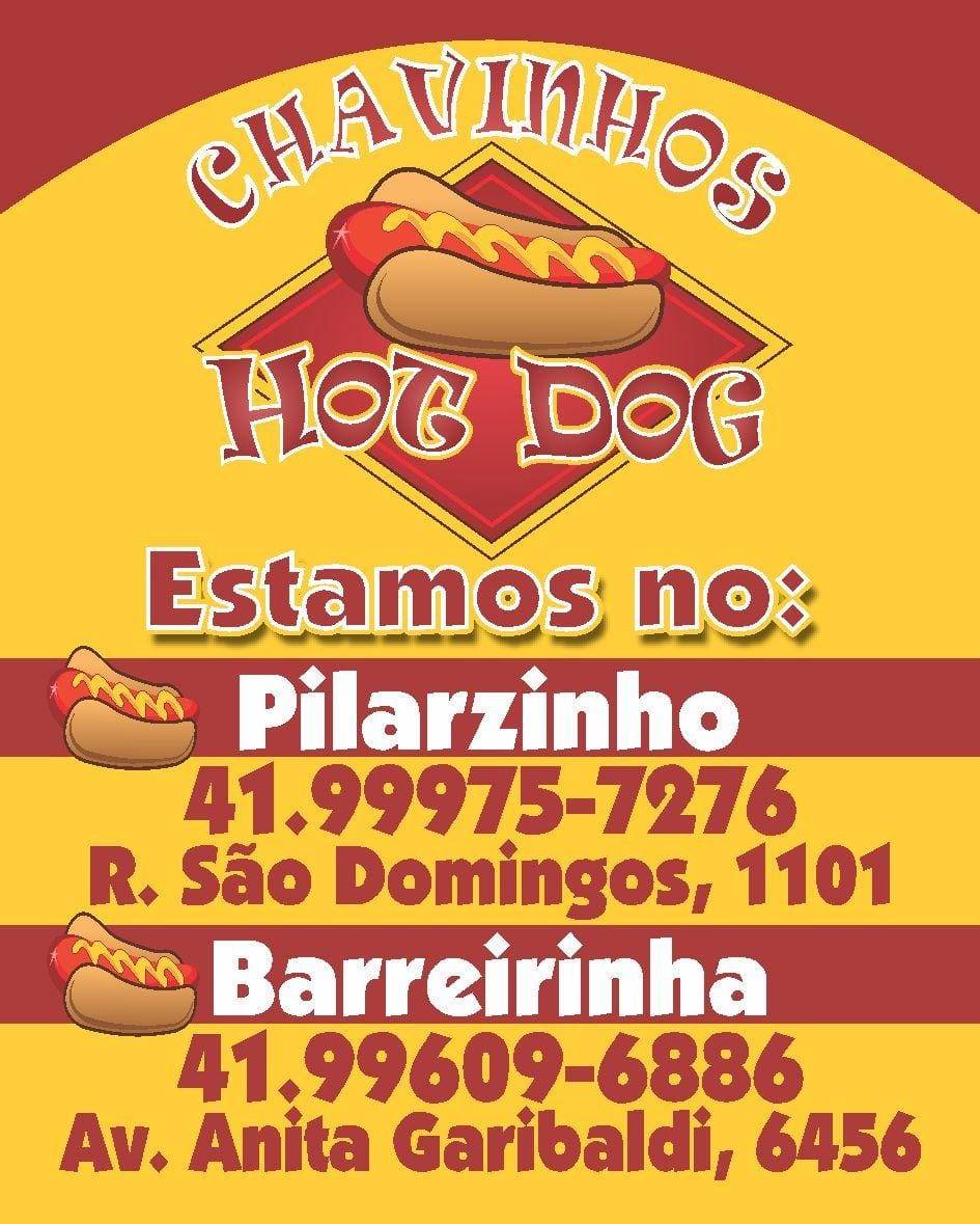 Chavinhos hot dog pilarzinho cardápio