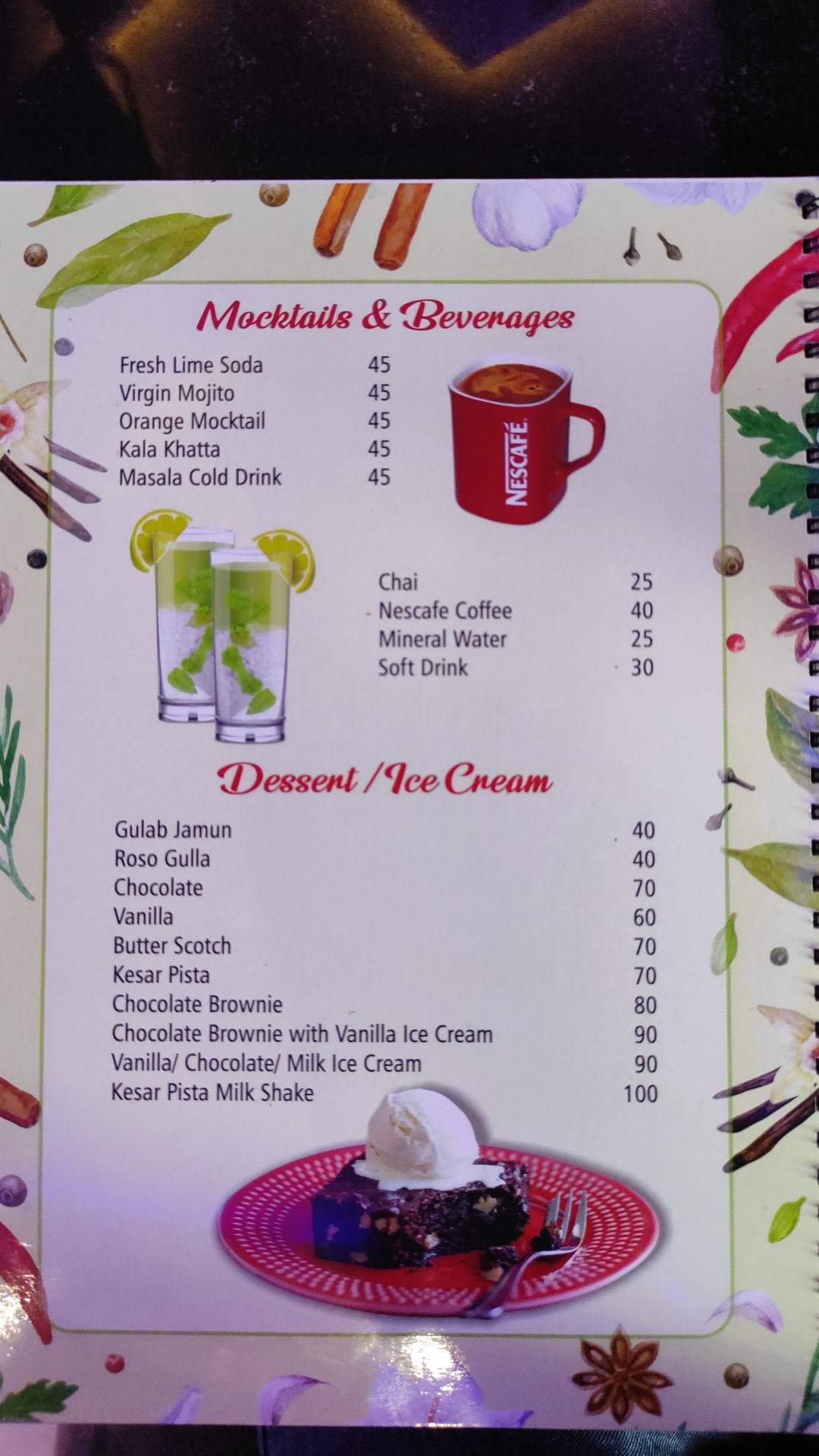 Chef Corner - Indian Restaurant in Kadma Jamshedpur/ Best Restaurant in Kadma Jamshedpur menu