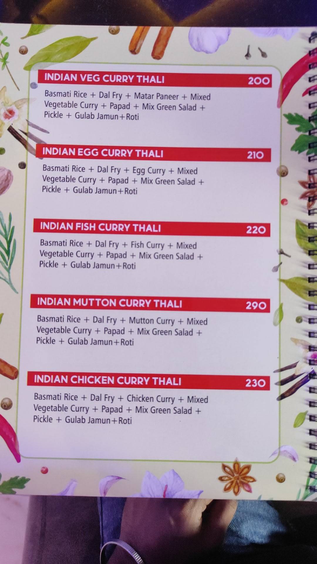 Chef Corner - Indian Restaurant in Kadma Jamshedpur/ Best Restaurant in Kadma Jamshedpur menu