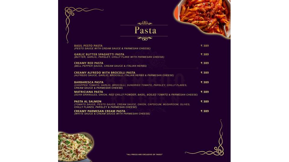 Bamboo Kitchen-Anna Nagar menu