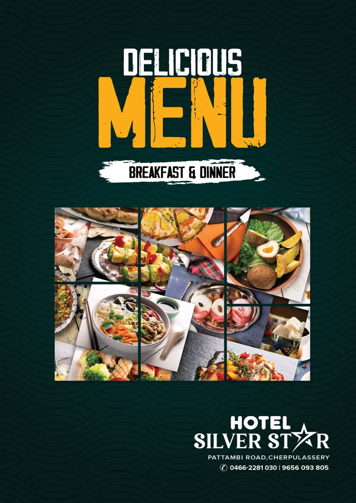 SilverStar Family Restaurant menu