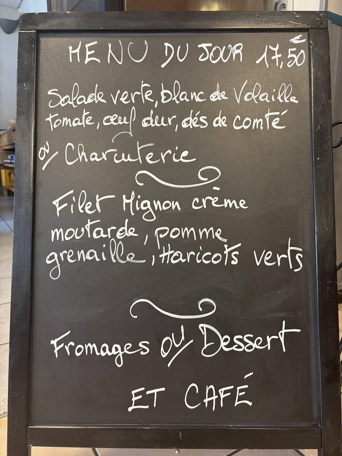 Menu de Chez Coco