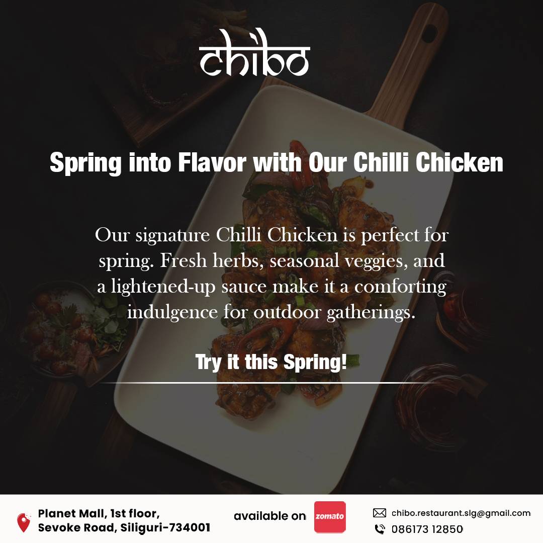 Chibo Nepali Restaurant menu