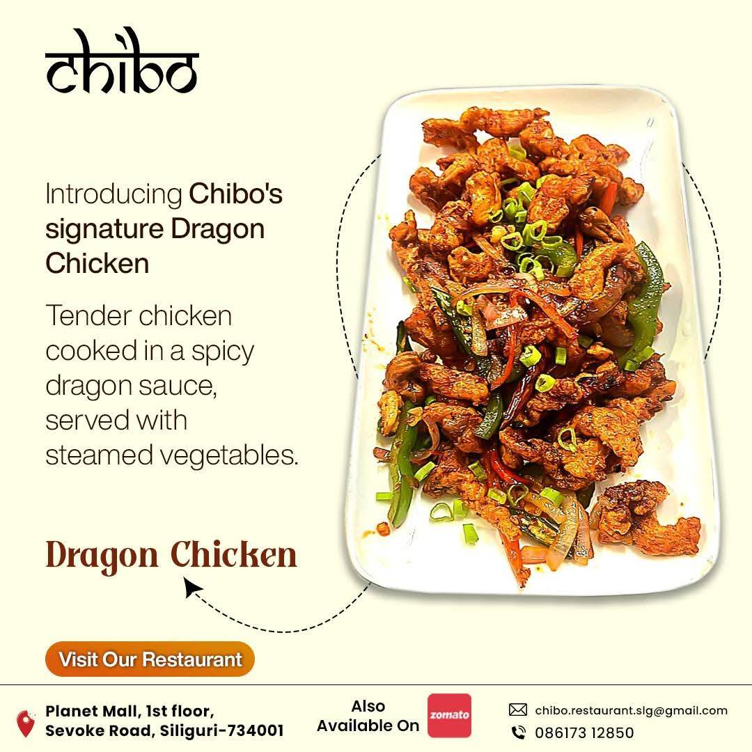 Chibo Nepali Restaurant menu