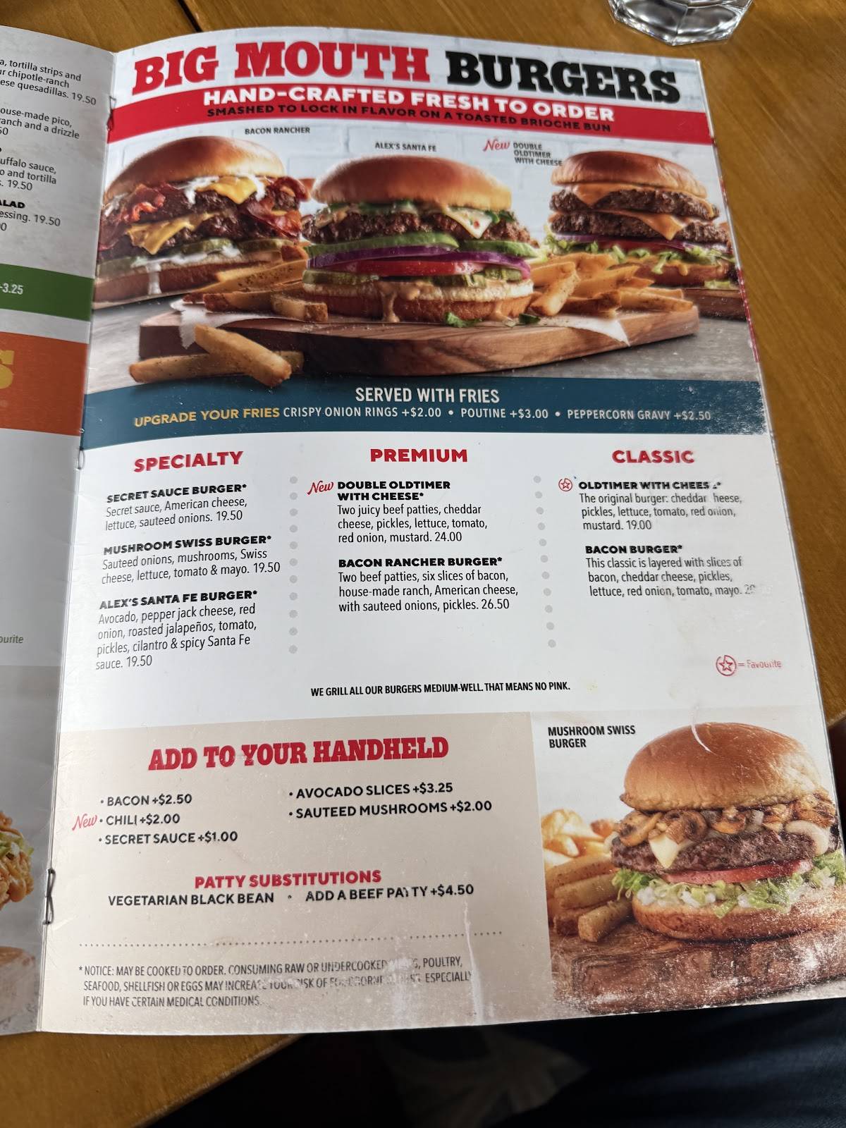 Menu de Chili's Grill & Bar