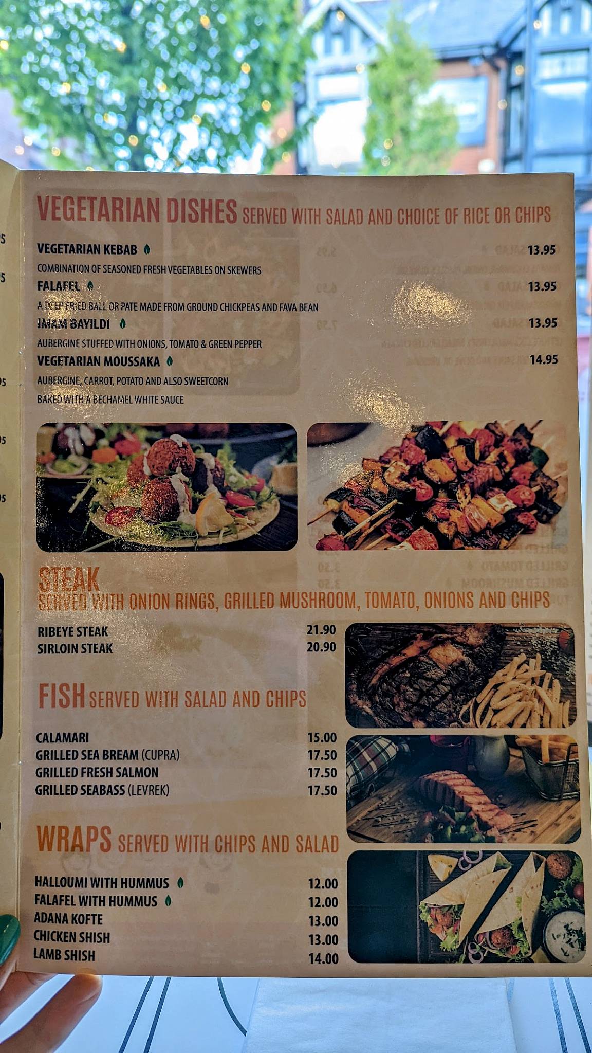 Menu at Ottoman Grill & Bar, Chorley