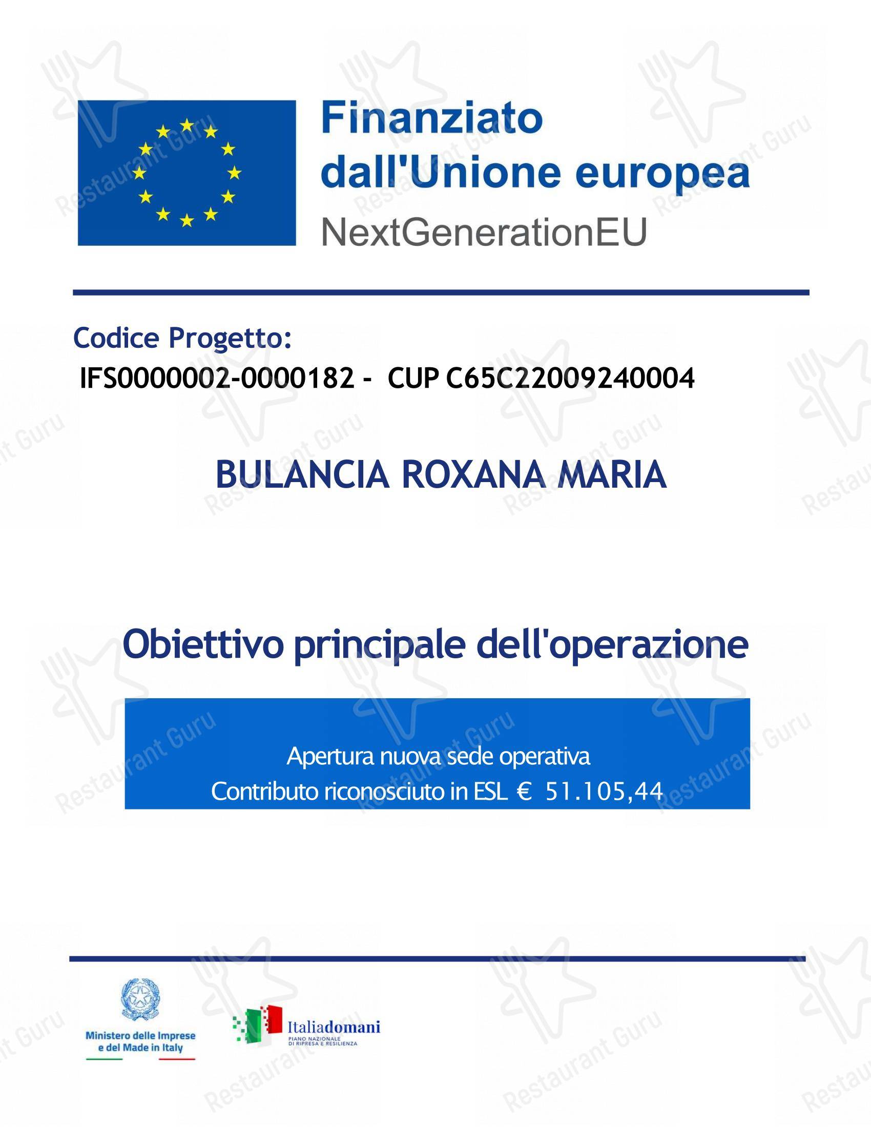 Cicchetteria da Roxy in Montegrotto Terme - Menu