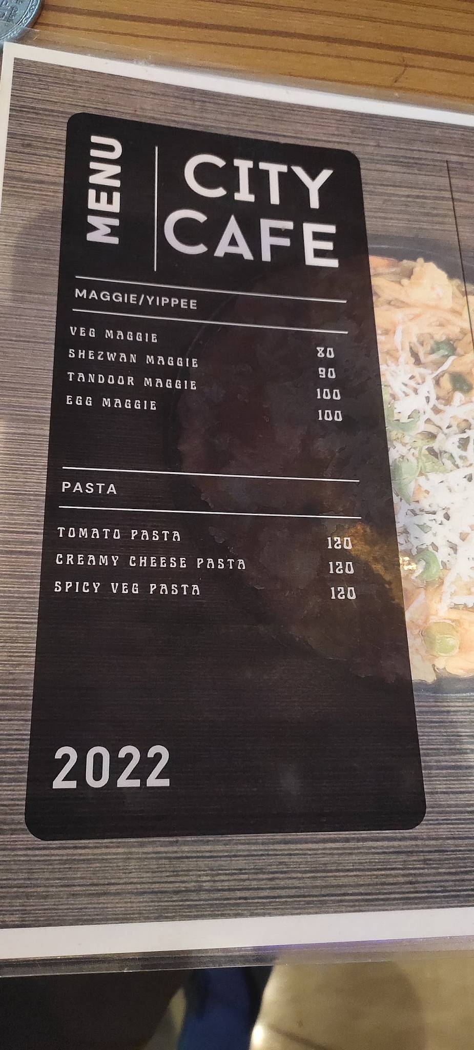 City cafe bhandara menu