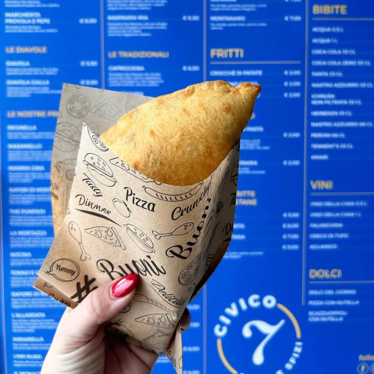 Menu di Civico7 - Pizza e Sfizi 