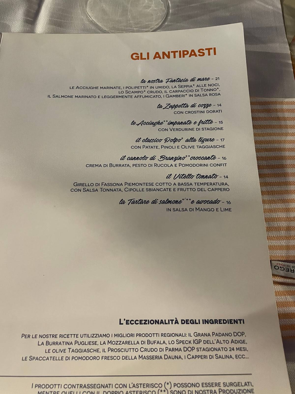 Menu di Clapsy Jeans 