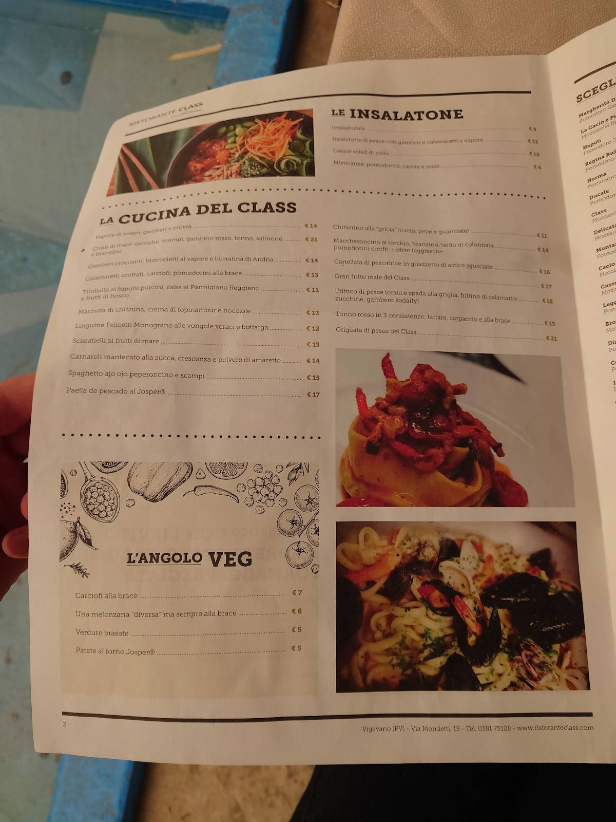 Menu di Class 