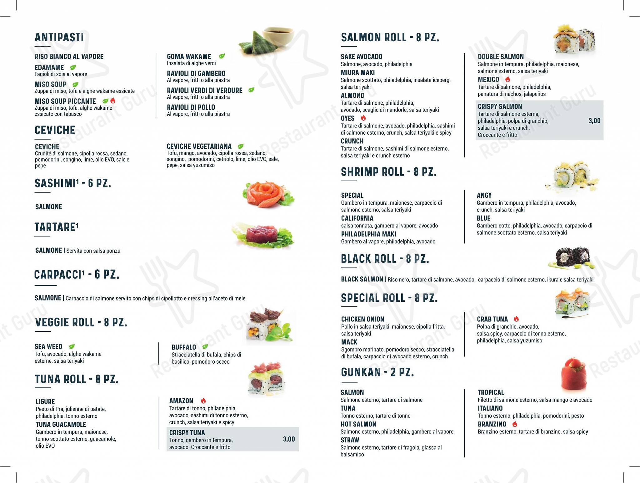 Menu di Shabu Como - Menu Dinner