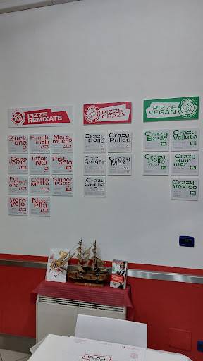 Menu di Crazy Pizza di Paolo Anastasio 
