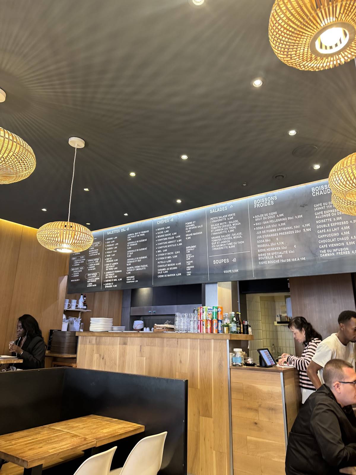Menu de CREBING