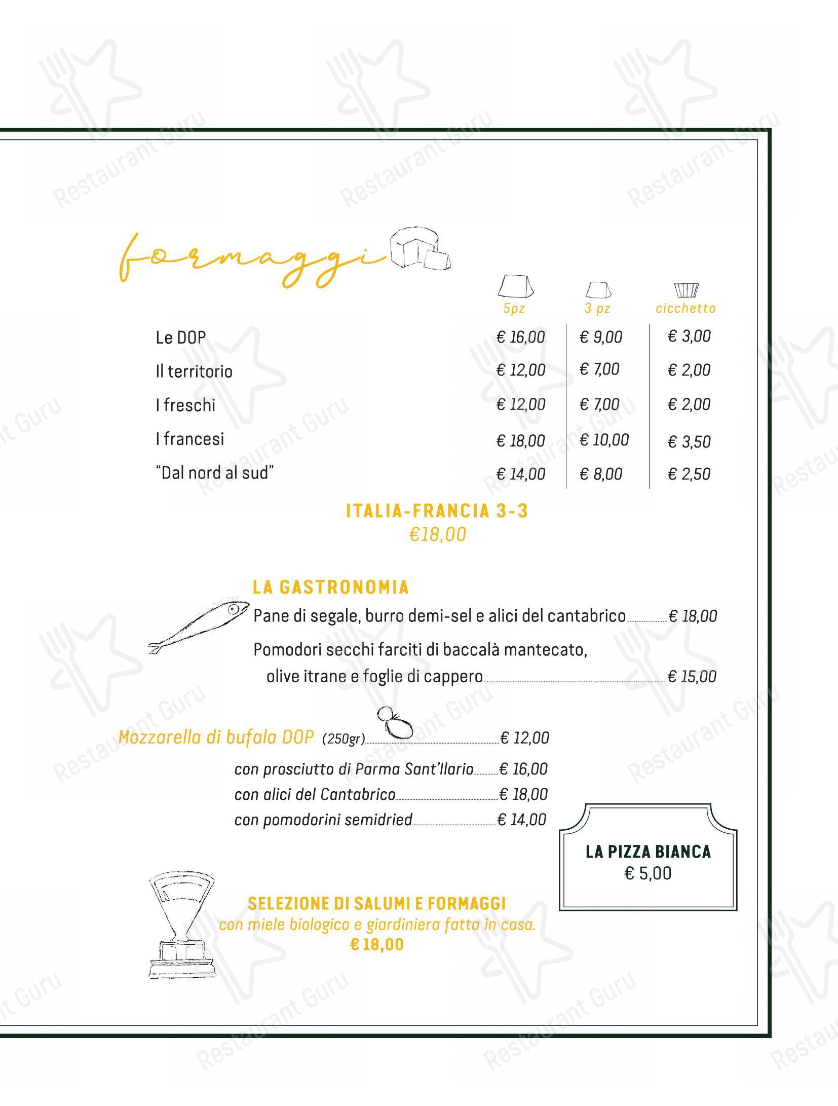 Menu di Cresci - Menu