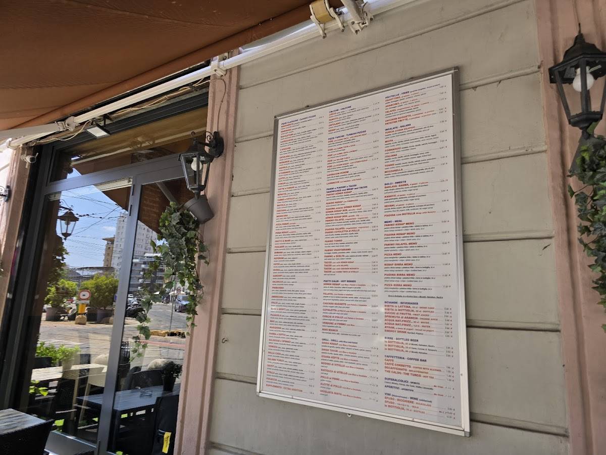 Menu di "DAVET" TURKISH KEBAP PIZZERIA - GRILL 